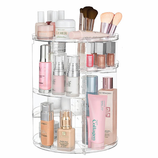 Organizador de maquillaje giratorio 360 grados