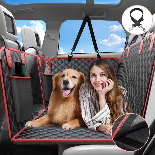 Funda de asiento de coche para perro, extensión de asiento t