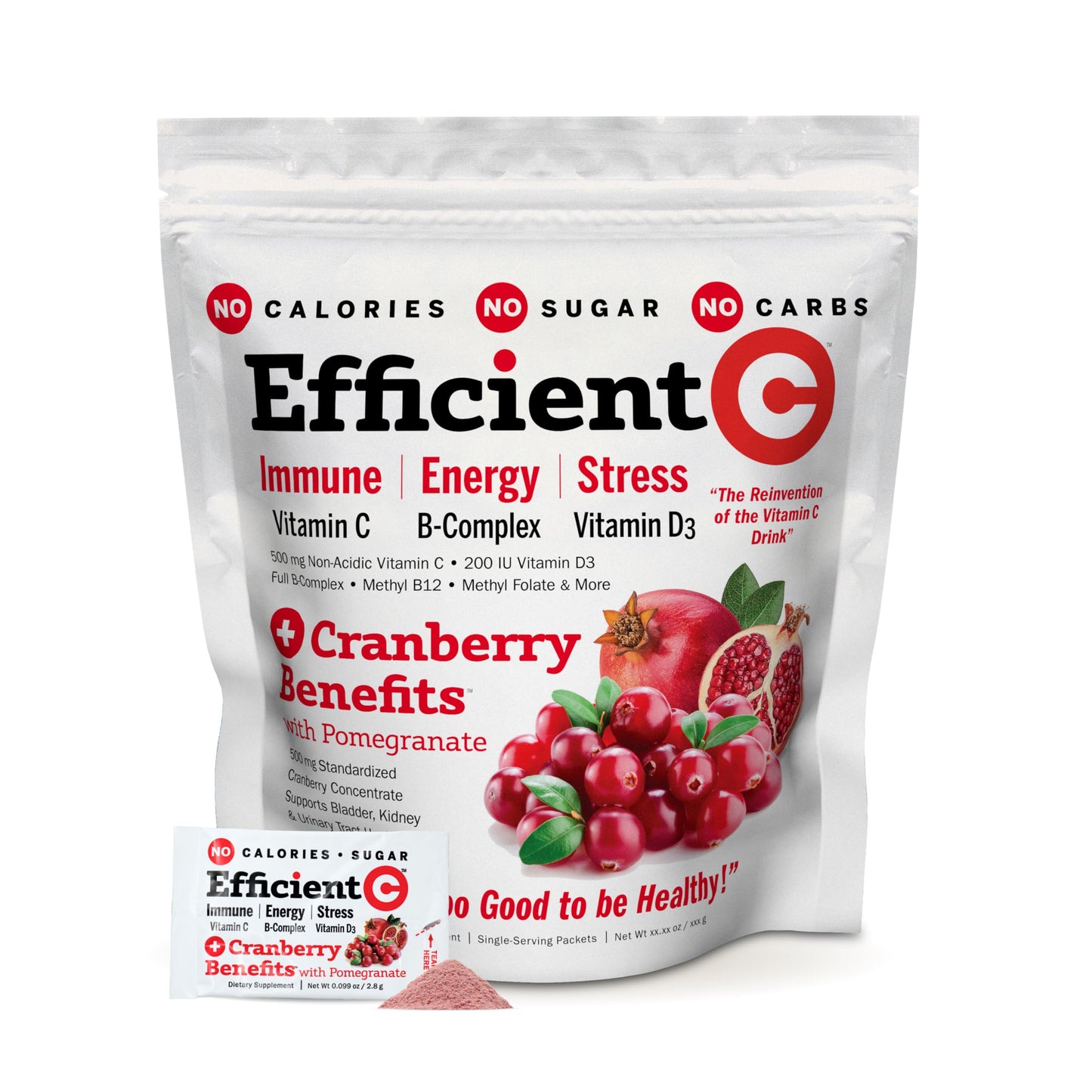 ANDREW LESSMAN Efficient C + Cranberry Benefits 180 paquetes