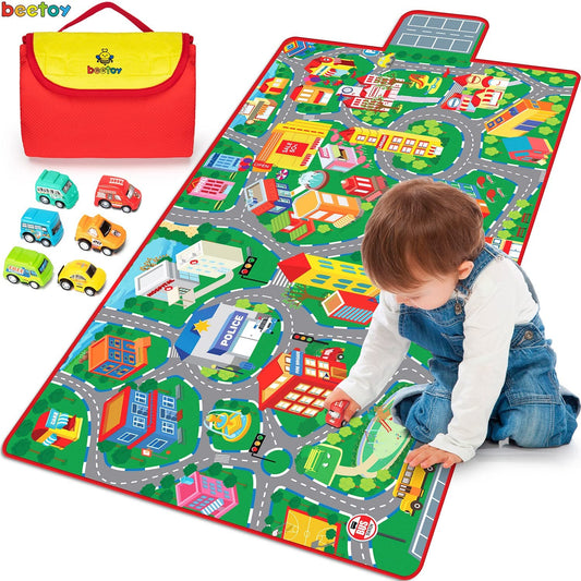 beetoy Alfombra de coche de 31.5 x 67 pulgadas, alfombra de