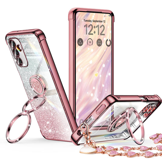 XYZ Funda para Galaxy A16 5G con soporte, para Samsung A16 5