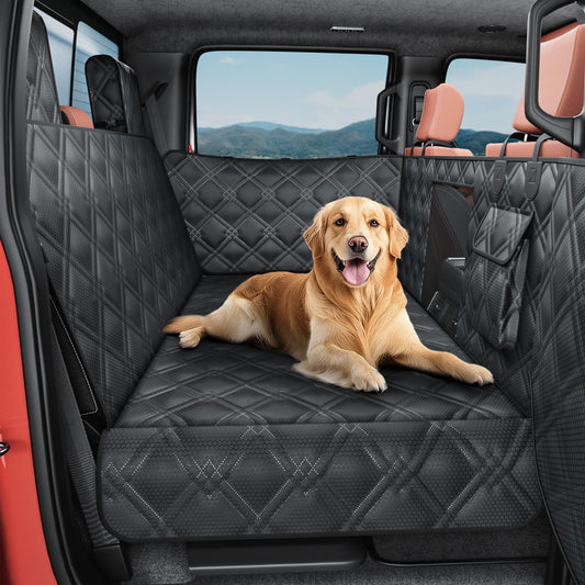 Extensor de asiento trasero de camión para perros, funda imp