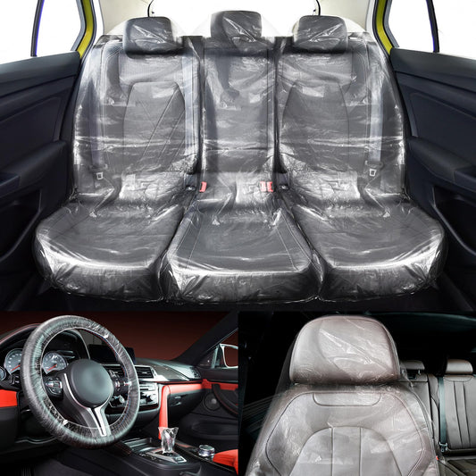BBTO Juego de 30 fundas desechables para asiento de automóvi