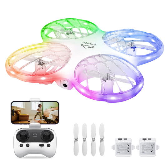 Ameta Drones RC para niños y adultos con cámara FPV HD 1080P