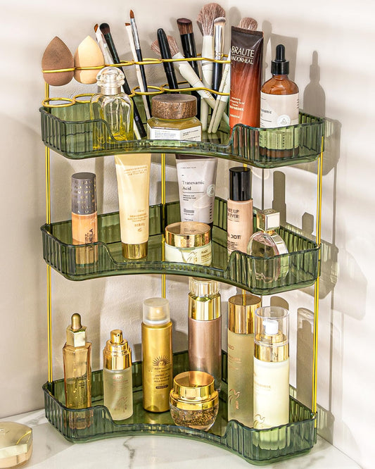 NATURE'S SOURCE Organizador de maquillaje para tocador, orga