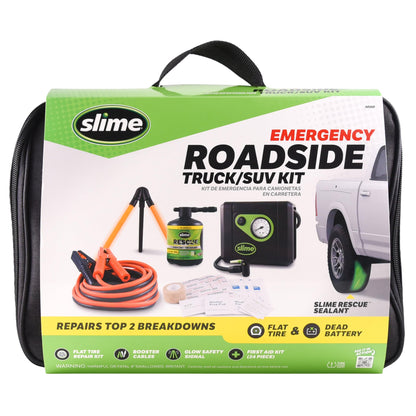 Slime 50160 Kit de emergencia en carretera con reparación de