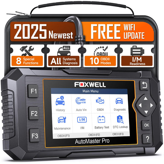 FOXWELL Escáner NT624 Elite All System 8 Lectores de código
