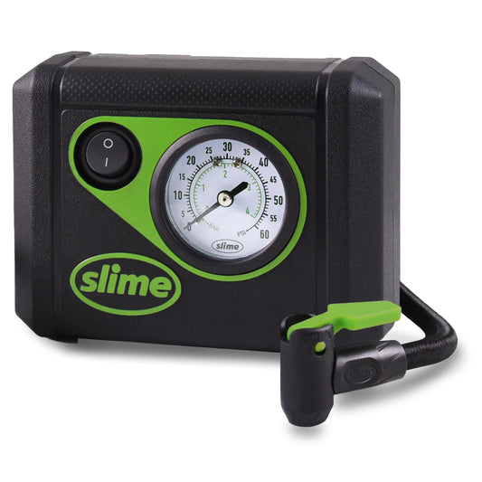 Slime 40059 Inflador de neumáticos, Junior, Compacto, Potent