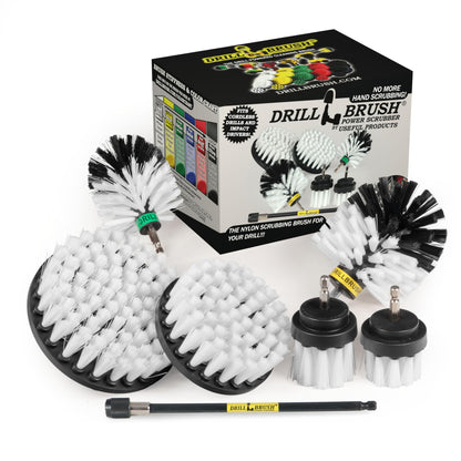 Kit de limpieza de Drill Brush, cepillos con conector para t