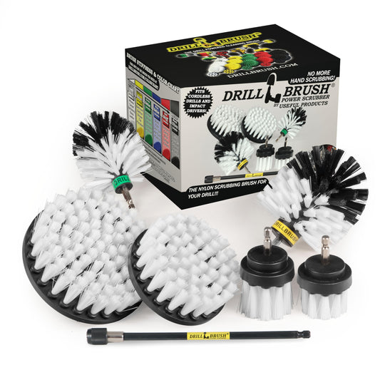 Kit de limpieza de Drill Brush, cepillos con conector para t