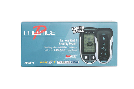 Prestige APS997Z - Control remoto LCD de 2 vías y 5 botones