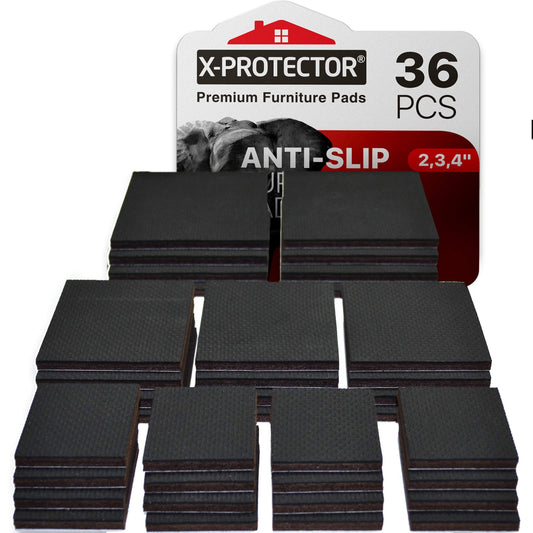 X-PROTECTOR - Almohadillas antideslizantes para muebles, paq