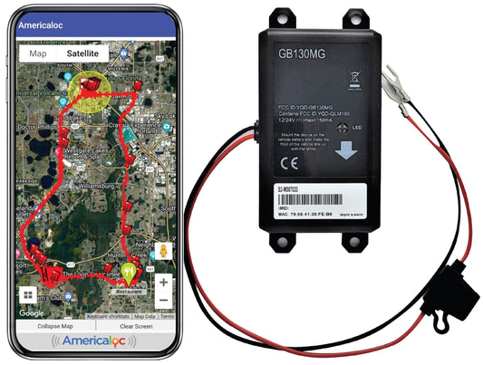 AMERICALOC Ready GB130MG GPS Tracker para vehículos - Paga c
