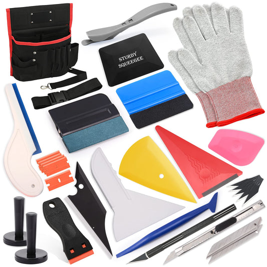 EHDIS Kit aplicador de envolturas de vinilo profesional para