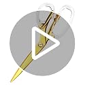 Tijeras grandes doradas de 9 pulgadas, tijeras multiusos de
