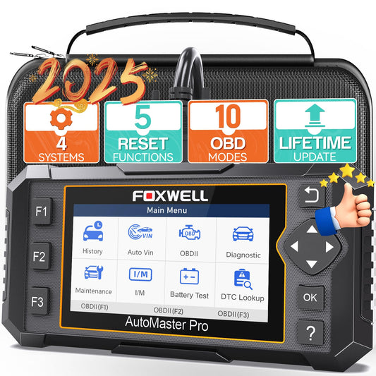 FOXWELL NT614 Elite OBD2 - Escáner de diagnóstico 2025 con 5