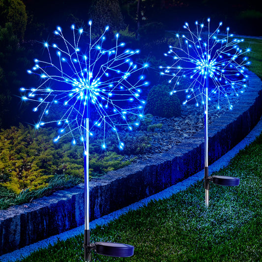 suddus Luces solares de jardín para exteriores, impermeables