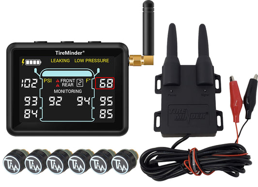 Minder Research - TM22142 TireMinder i10 RV TPMS con 6 trans