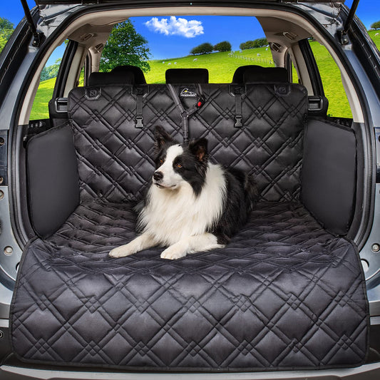 Meadowlark Fundas de asiento para perro SUV + cinturón de se