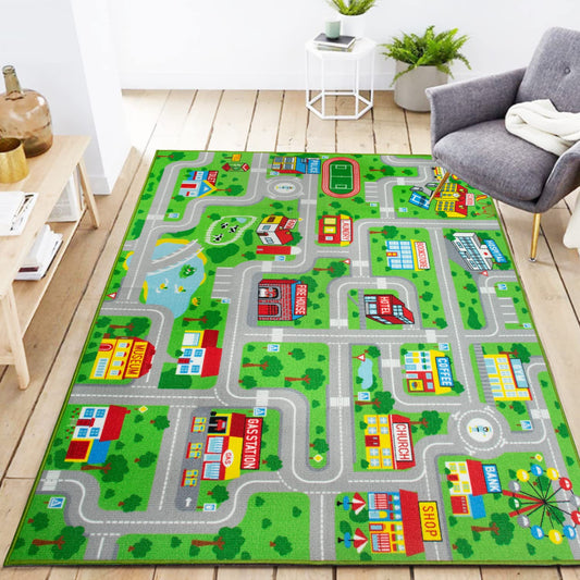 Yincimar Alfombra de juegos para niños, alfombra de juego co