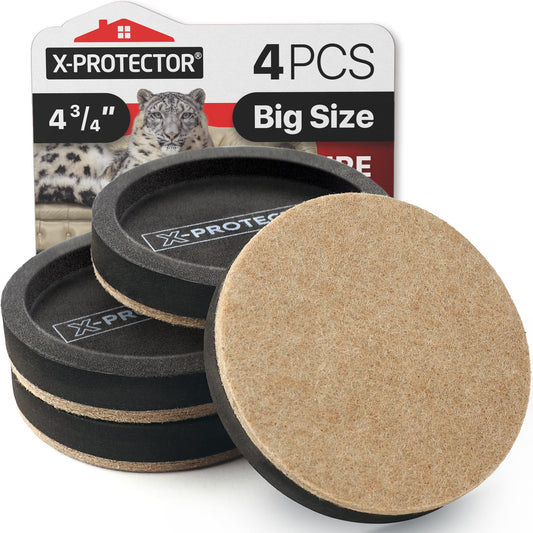 X-PROTECTOR - Deslizadores de muebles de fieltro para suelos