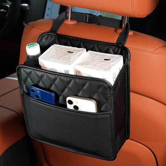Bolsa colgante para asiento de coche, soporte para documento
