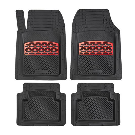 KnK Sapphire rojo - Tapete 3D de piso para automóvil y VUD,