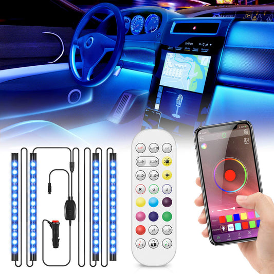 Luces interiores del coche, diseño 2 en 1 DC 12 V activadas