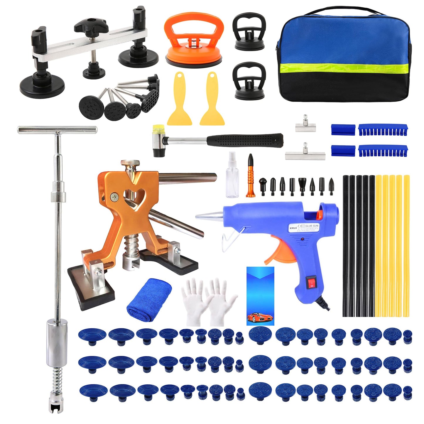 Kit de herramienta de reparación de abolladuras sin pintura