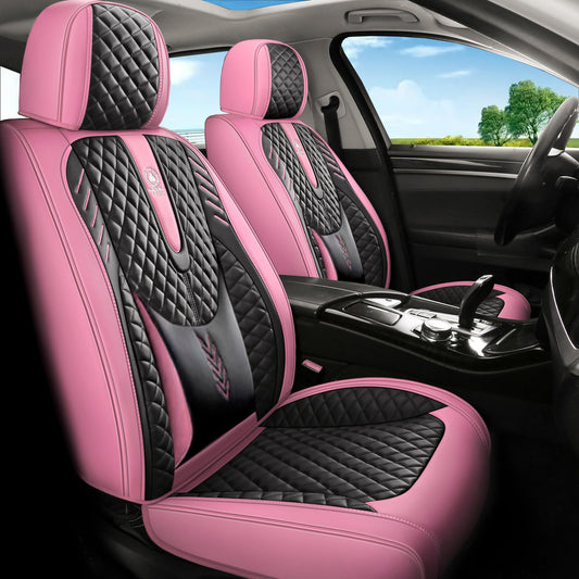 INZU Juego completo de fundas de asiento de automóvil de 5 a