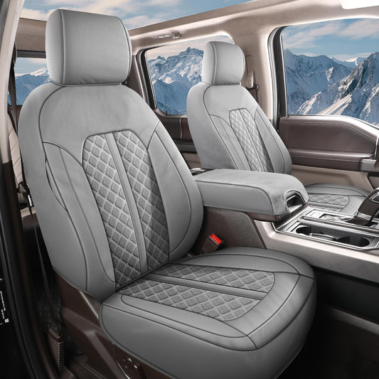 Tecoom Fundas de asiento delantero de automóvil para Silvera