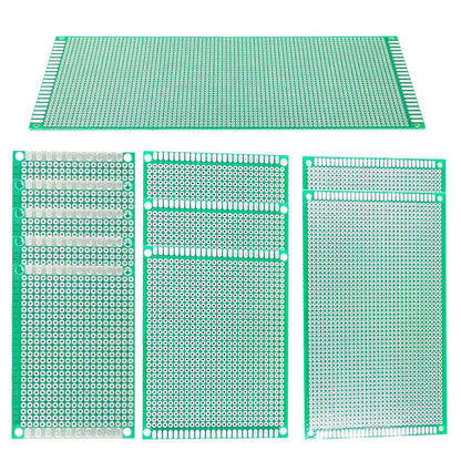 YUNGUI Kit de placa PCB grande de 11 piezas, 3.9 x 8.7 in, 5