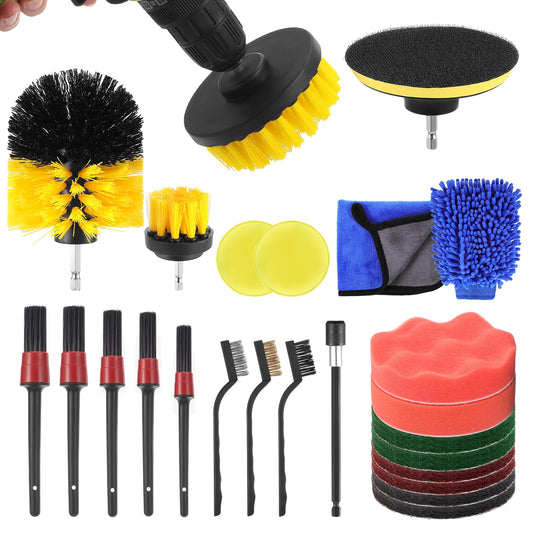OCR Kit de 25 piezas de limpieza para automóvil, limpiador i