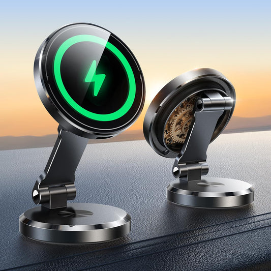 JOYROOM Cargador de montaje para automóvil MagSafe con panel