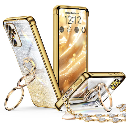 XYZ Funda para Galaxy S24 FE con soporte, para Samsung Galax