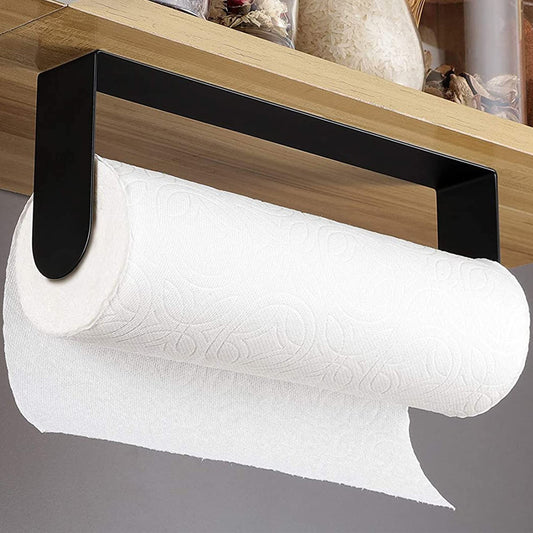YIGII Soporte de pared para toallas de papel negro, para deb