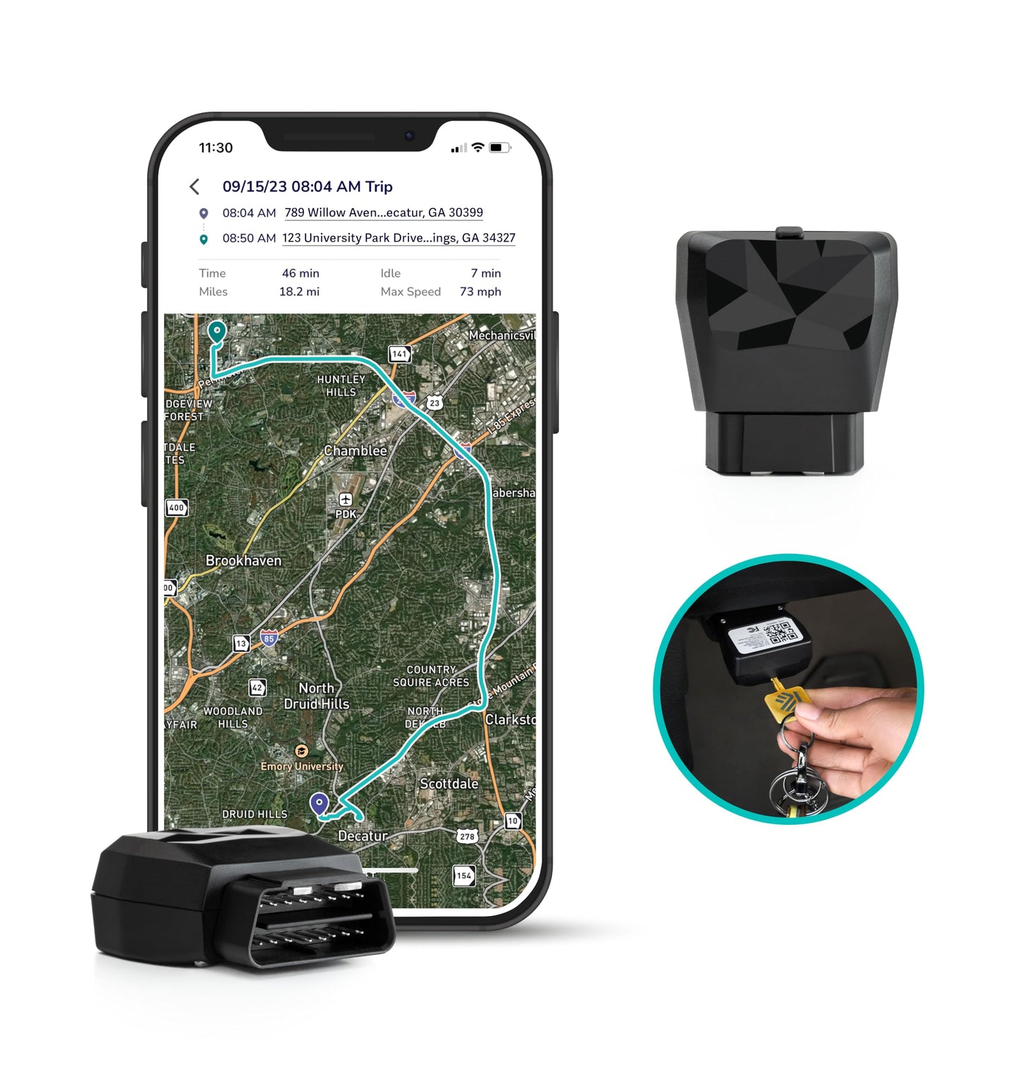 Kayo Flota de negocios, rastreador GPS para vehículos, 4G LT