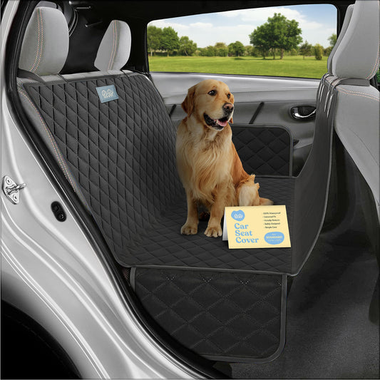 Funda de asiento de automóvil 100% impermeable para perros,