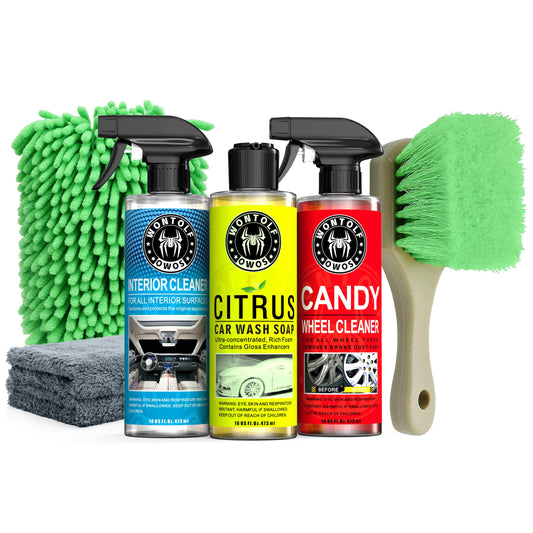 Kit de lavado de autos con champú de jabón para lavado de au