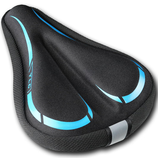 YLG Cojín de asiento de bicicleta para niños, funda de asien