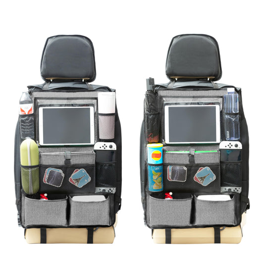 Organizador de asiento de automóvil (paquete de 2), organiza