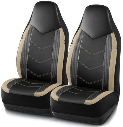 PIC AUTO Fundas de cuero para asiento de automóvil, diseño d