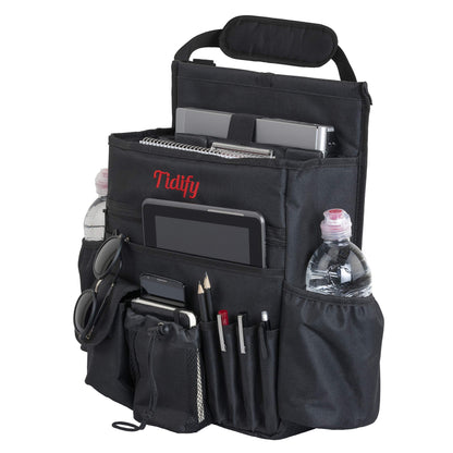 Tidify Organizador de asiento delantero para auto con almace