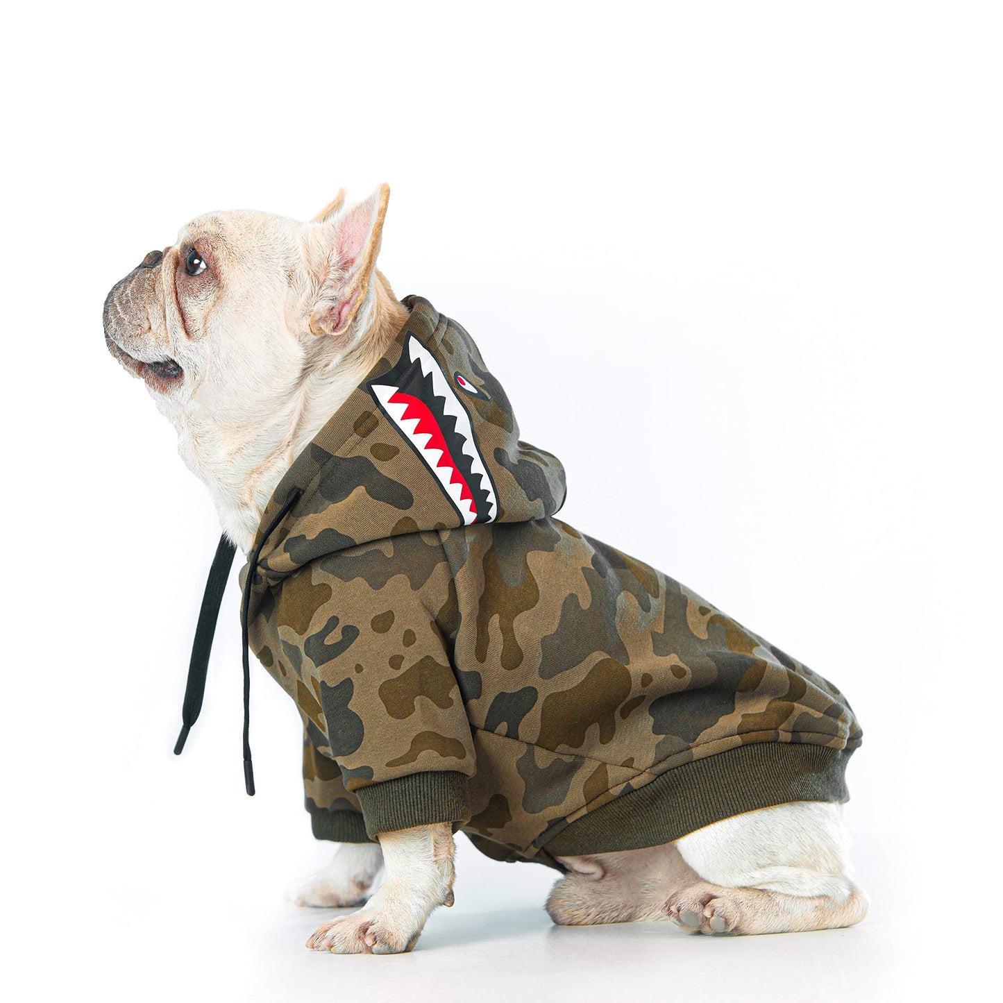 Sudadera con capucha para perro, ropa para perro, forro de v