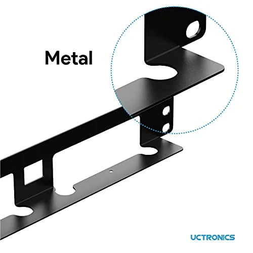 UCTRONICS NUC Montaje en Rack, 19" 1U Montaje en Rack Soporta 3 Unidades de Modelo Bajo NUC