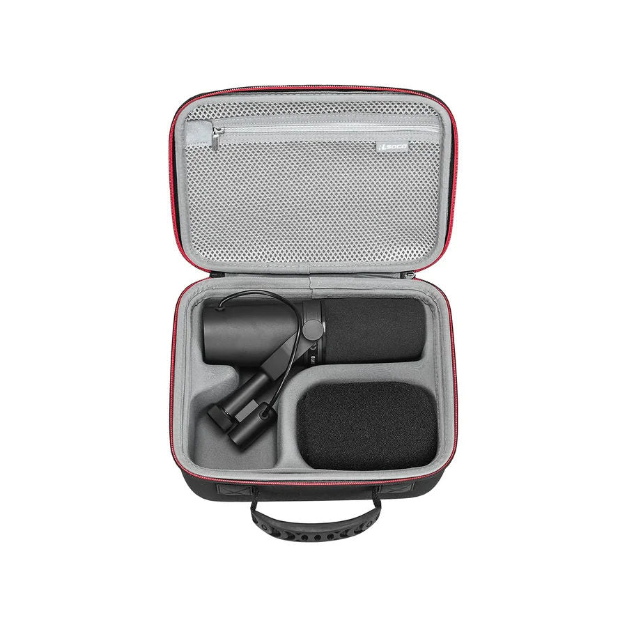 RLSOCO Funda para micrófono dinámico vocal Shure SM7B/micrófono USB para podcast Shure MV7